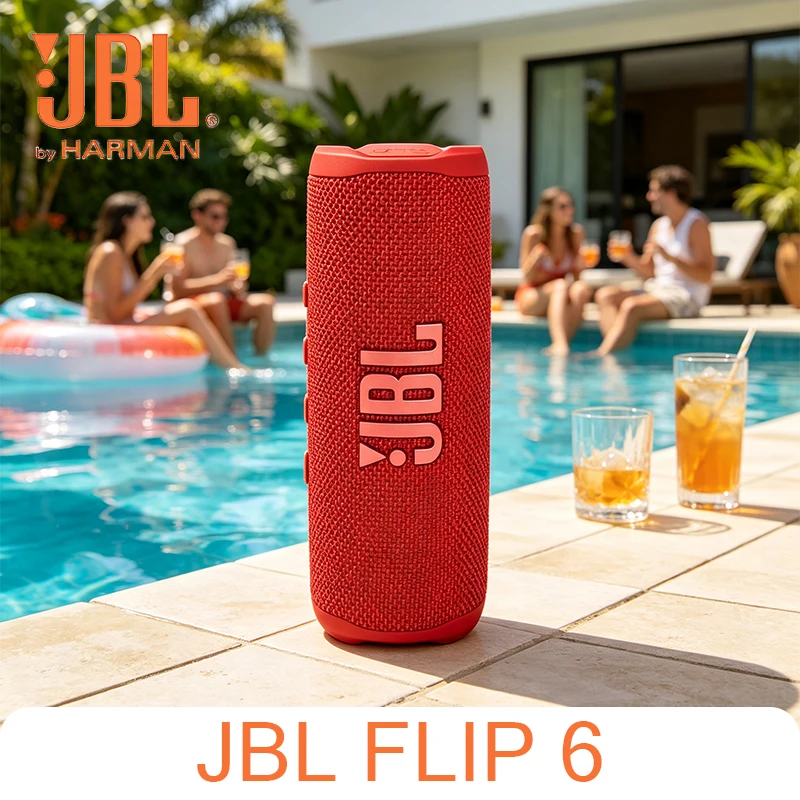 مكبر صوت JBL Flip 6 لاسلكي أسط - مراجعة Jbl Speaker Flip 6 وسعره