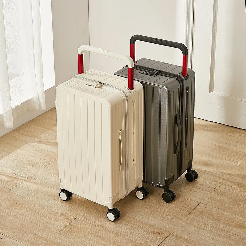 Imagem -02 - Bagagem com Rodas Trolley Bagagem Bolsa Spinner Suitcase 22 24 26 Case de