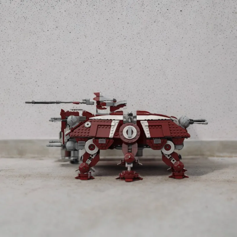 

973 шт. Star Battle Coruscant Guard AT-TE Moc креативные строительные блоки игрушка в подарок для детей повышают творчество и навыки