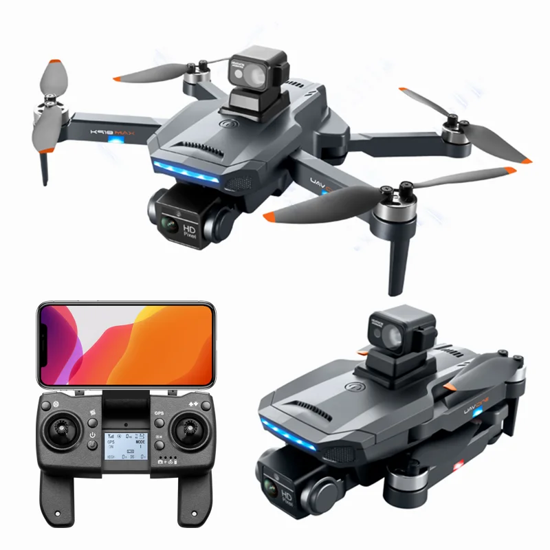 4K ESC HD Dual Camera Drone K918 Max 5G Image Transmission 1500m Flight WIFI GPS Brushless Motor FPV Drone