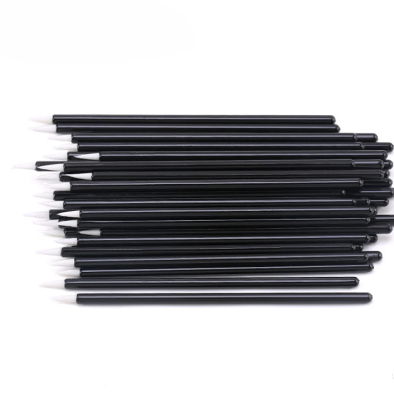 50/100pcs  Eyelash Eyeshadow Applicator Lip Brush For Nail Art Eyeliner Brushes Painting Pen Tool Eye Lash Wands Accessories