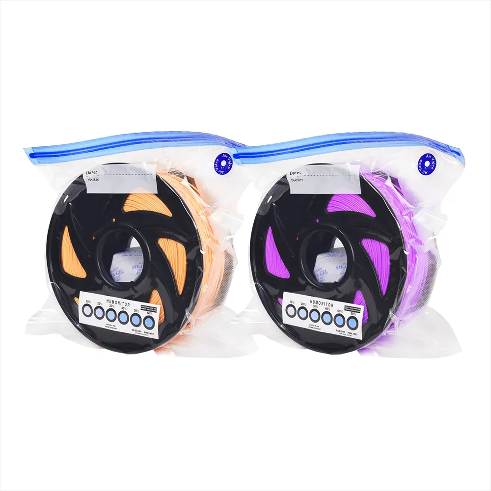 BIQU-bolsa de vacío para almacenamiento de filamentos, 1kg, secador de filamentos PLA para impresora 3D, seguridad, resistente a la humedad, accesorios para impresora 3D