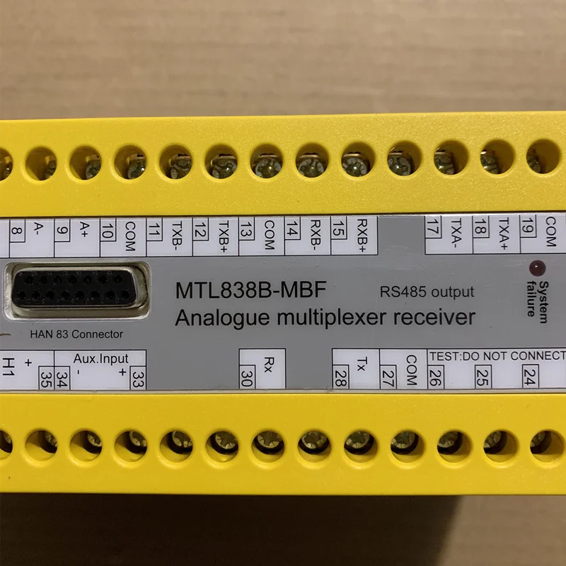 ตัวแปลงอุณหภูมิแบบหลายช่องสัญญาณ MTL ของสหราชอาณาจักร รุ่น MTL838B-MBF