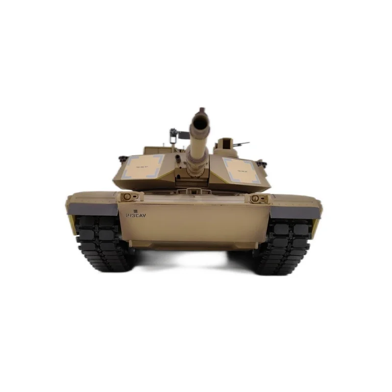 Henglong 2.4ghz One Button Smoke 1/16 Turret 320° Rotation Simulation M1a2 Electric Remote Control Tank Boy Gift