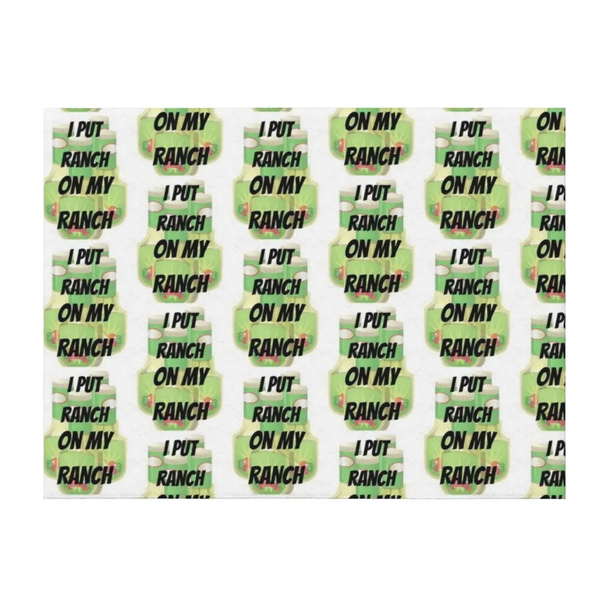 

I put RANCH on my RANCH Throw Blanket Stuffeds Decorative Beds wednesday Summer Beddings Blankets