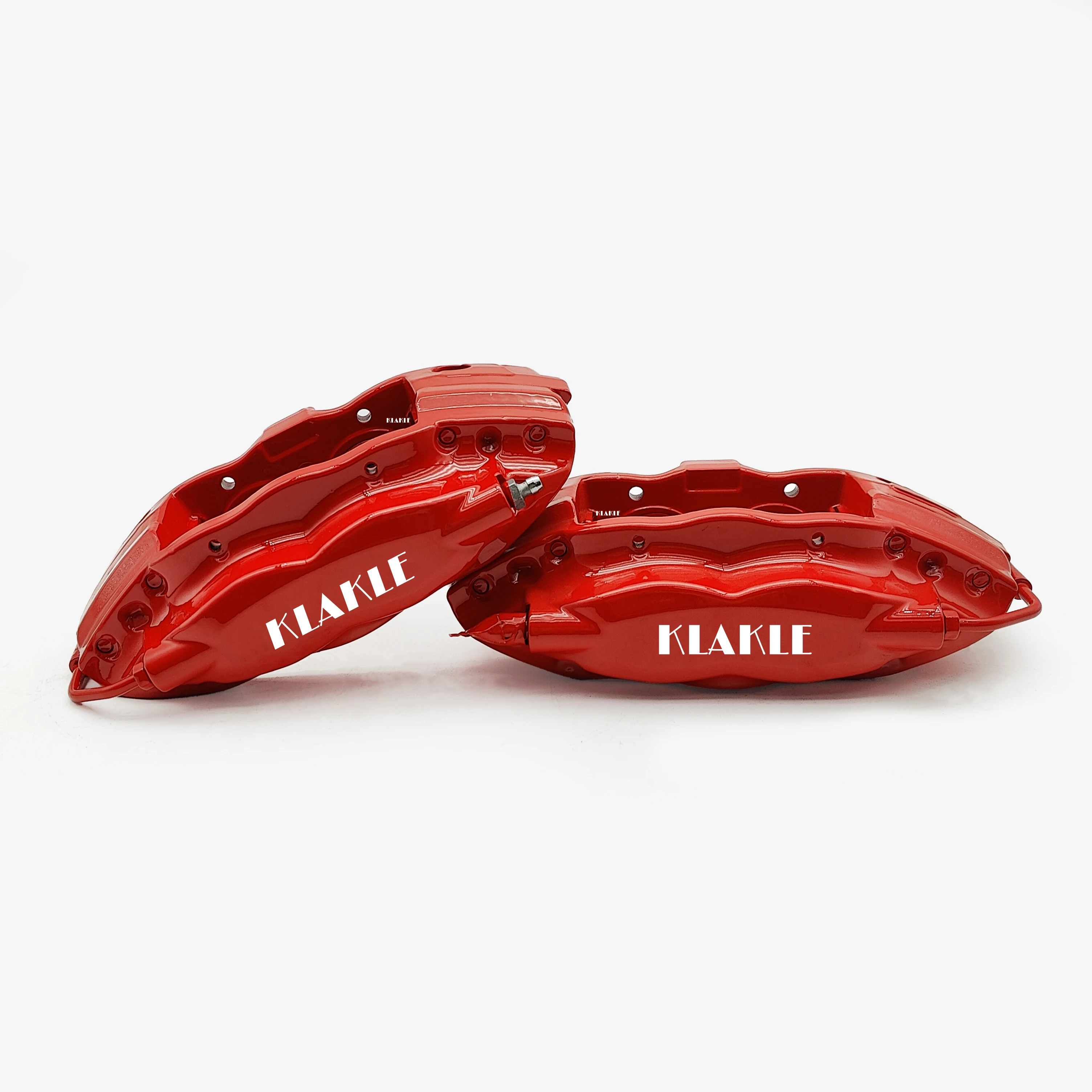 KLAKLE โลโก้ที่กําหนดเอง F40 สีฟ้าเบรค Caliper 300*24 มม.เจาะ Slotted Disc PCD4 * 100 Bell ล้อหน้า R16 นิ้วสําหรับ Honda S660 JW5