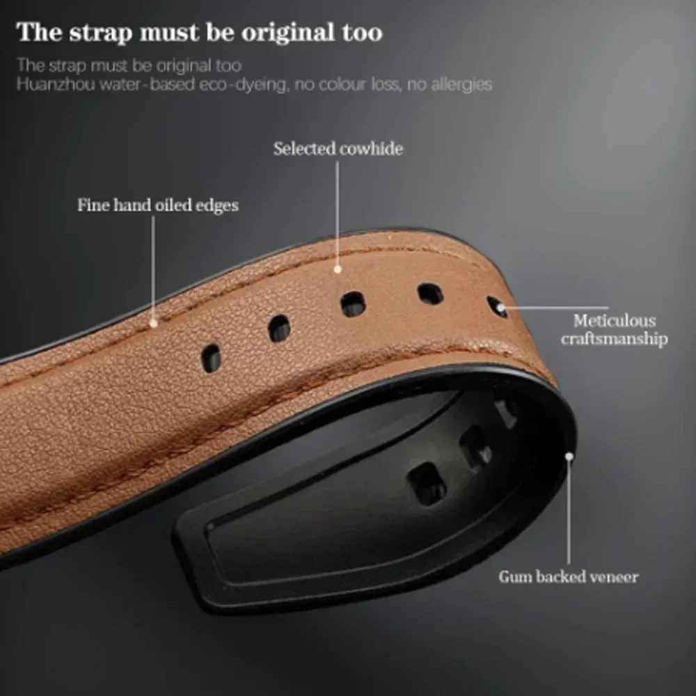 For Xiaomi Mi Band 9 Pro Smartwatch Leather Silicone Strap Bracelet Accessories For Mi band 9 Pro Watchband Sport band Correa