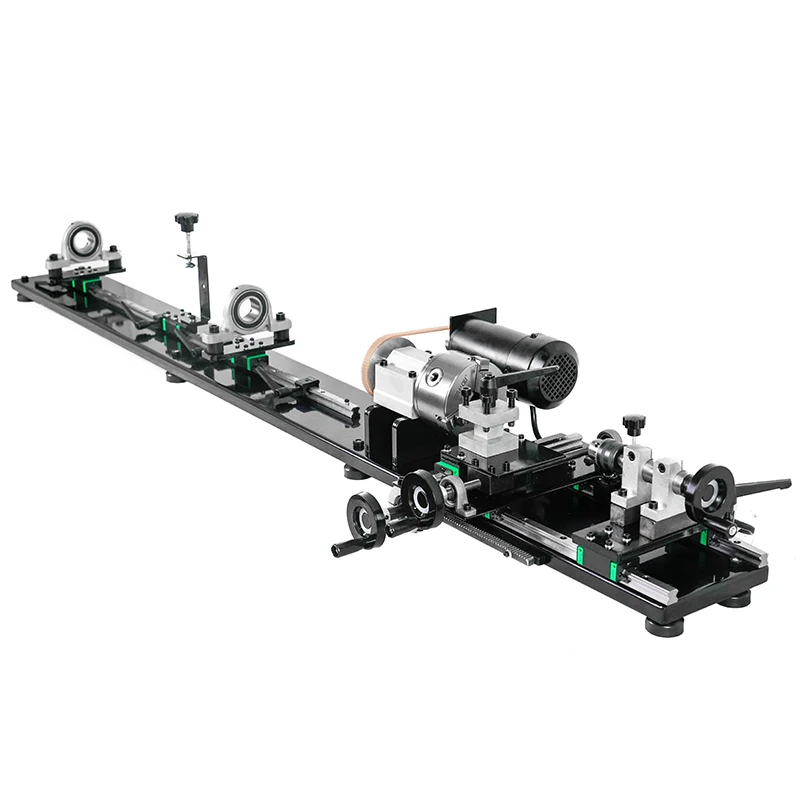 Fusai FS-7075A Manual Mini Pool Cues Nooker Billiard Repairing Machine 220V Variable Speed Shift Rail New Condition Horizontal