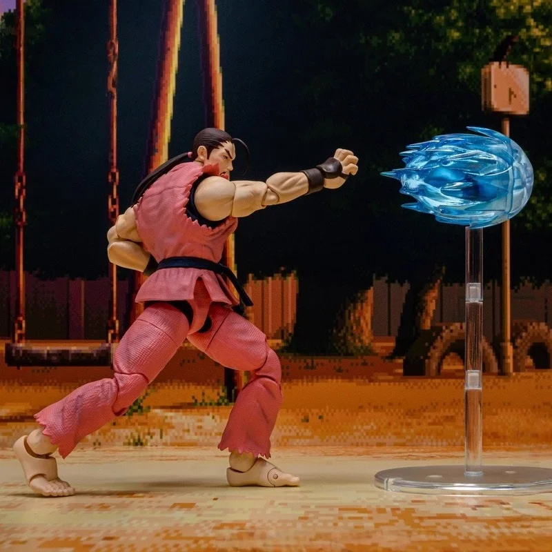 Storm Toys Street Fighter Zero 3 Action Figure Dan Nash Anime originale PVC Modello di personaggio del gioco Set completo Regalo di giocattoli comici classici