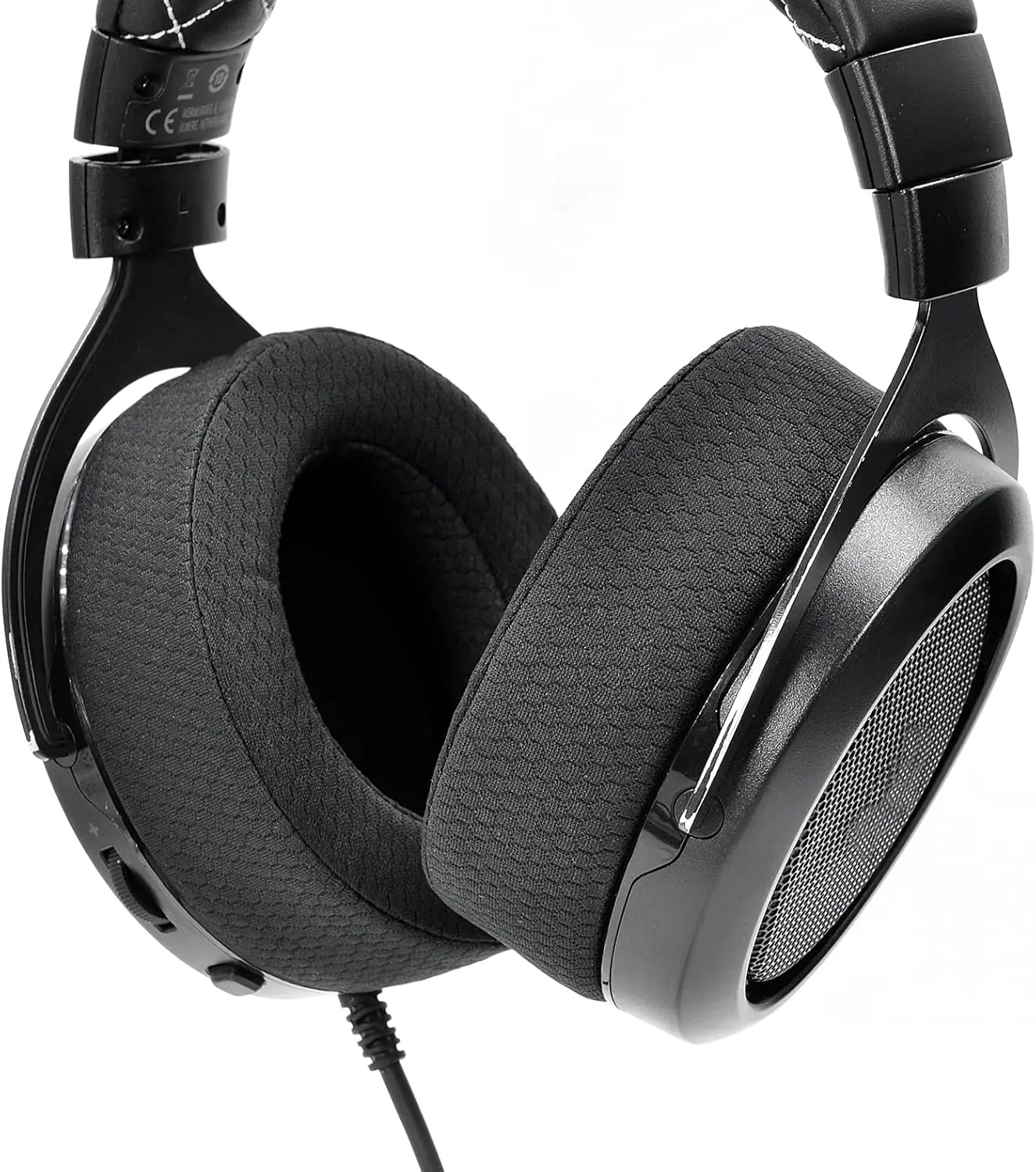 Hs70 pro tecido respirável mais grosso atualização qualidade earpadssubstituição almofada de ouvido copo compatível com corsair hs50 pro hs60 hs7