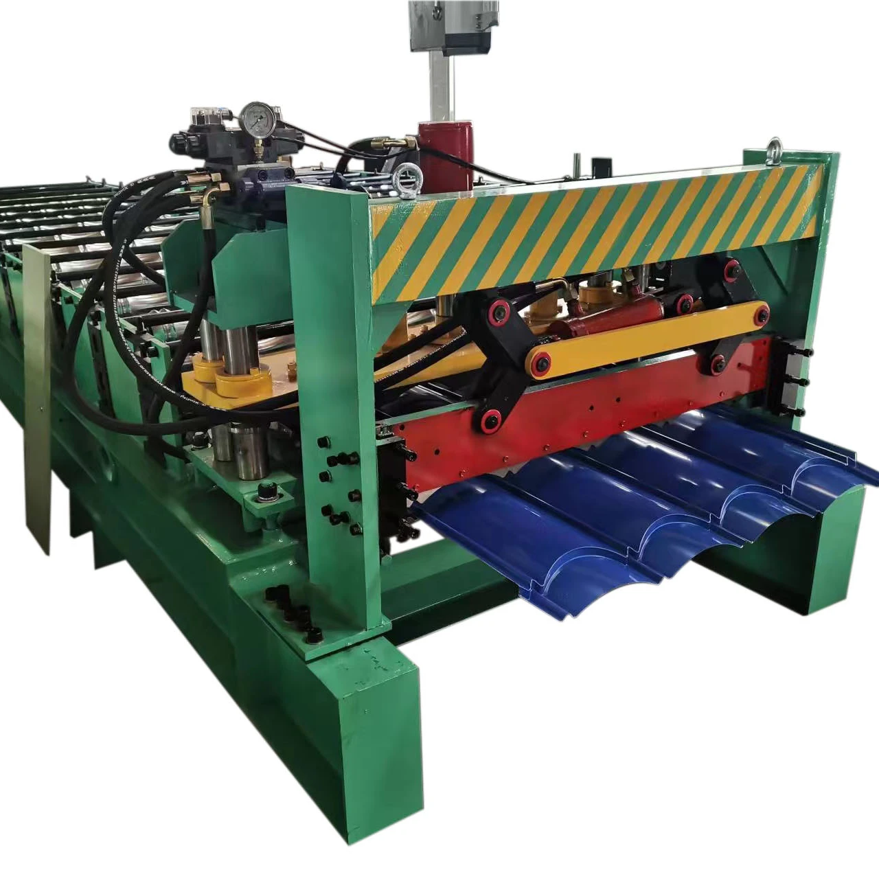 Metal Roofing Tile Roll Forming Machine Hot Sales Q Tile Sheets Making Machine