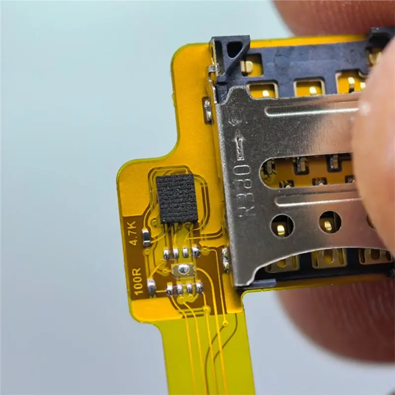 Hot-MEP Built-In Super Snow IC For 17 Pro MAX 17Pro US Version Esim To Sim Dual Card Flex Cable