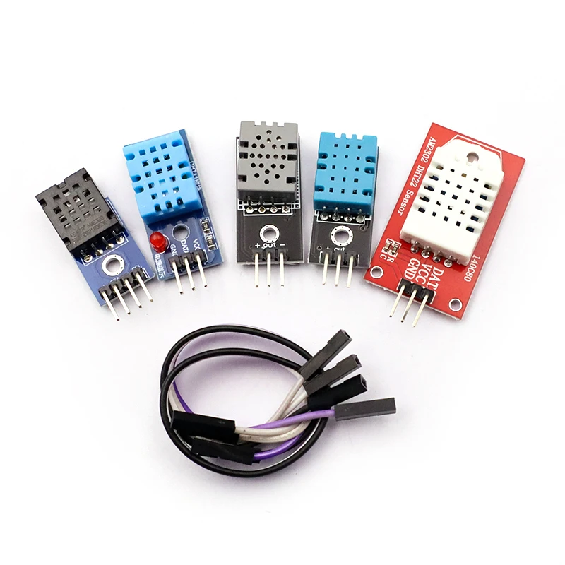 1PCS DHT11 DHT22 AM2320 Digital Temperature Humidity Sensor Module Board with DuPont Line For Arduino High Precision