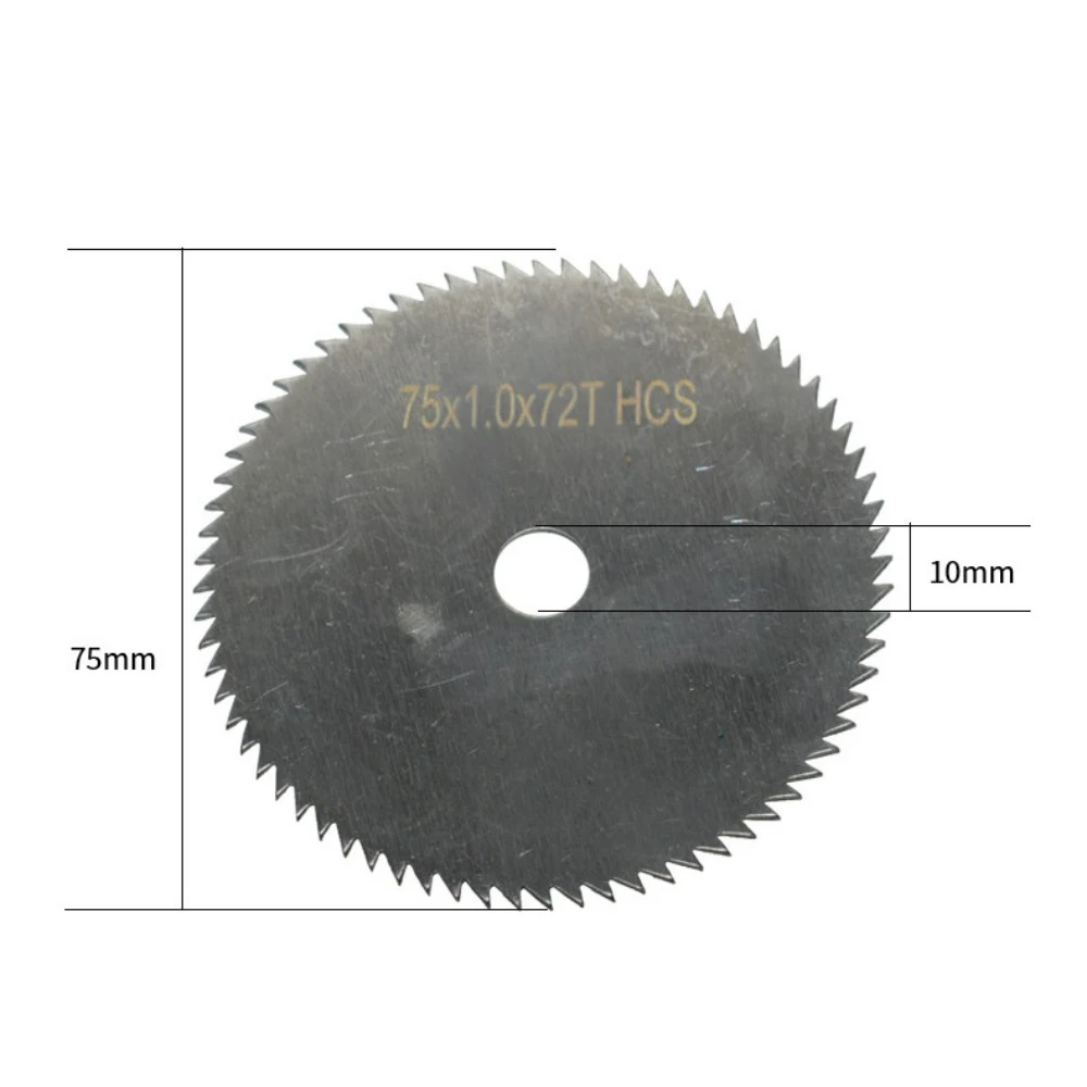 7 Stück 75 mm Trennscheiben für Lochwinkel 10 mm, Kreissägeblatt, Schleifwerkzeug – Detail 8