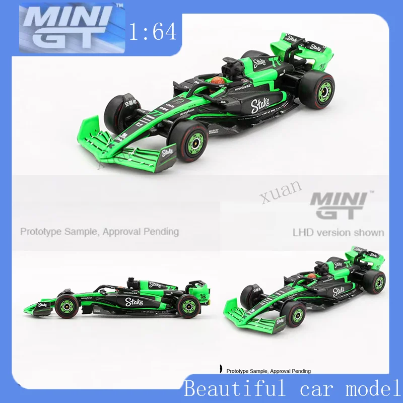 

MINI GT 1:64 Sauber C44 F1 racing car 2024 Chinese Grand Prix Zhou Guanyu 1048#/Valtteri Bottas 1049#