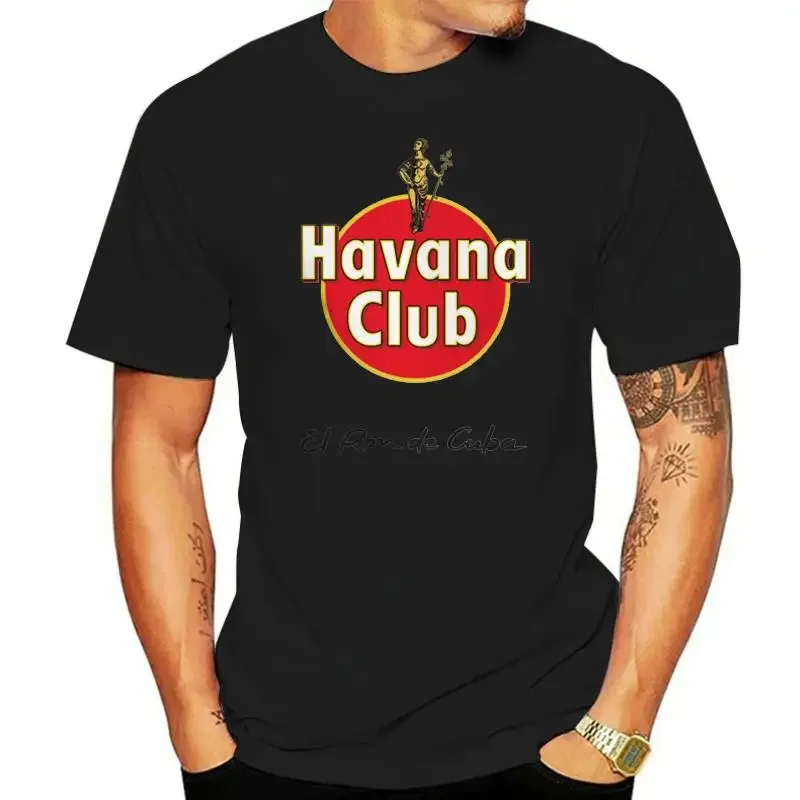 Neuankömmling Sommer Baumwolle Fitness Plus Size T-Shirt T-Shirt Mann Frau Havanna Club El Ron de 2024 Kuba Kurzarm Streetwear