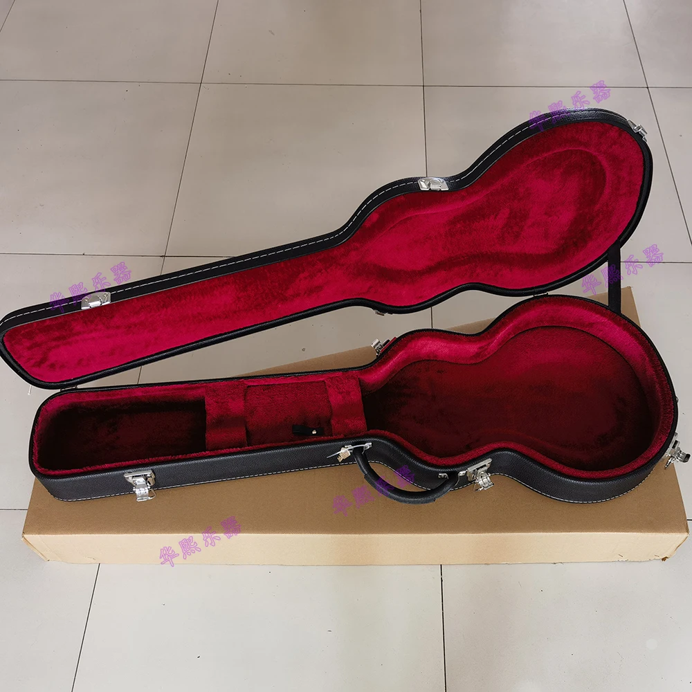 China factory direct sales,high quality guitar case for LP(Les Paul)electric guitar,moisture-proof and shock-proof,with lock