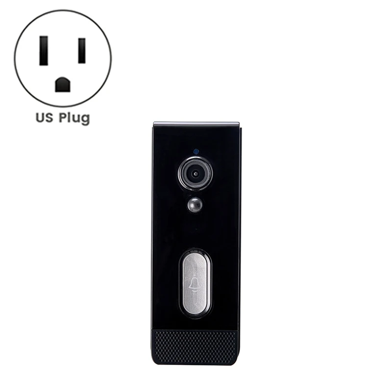 Tuya casa inteligente campainha câmera à prova dwaterproof água wi fi vídeo porteiro 1080p proteção de segurança ao ar livre áudio em dois sentidos uk plug b