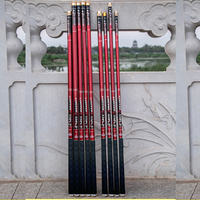2.7M/4.5M/5.4M/6.3M/7.2M/8M/10M Telescopic Stream Rod Carbon Reservoir Pond Fishing Rod Super Light Hard Fiber Hand Fishing Pole
