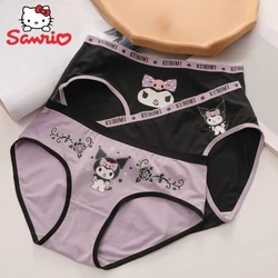 Sanrio Kuromi Cinnamoroll Panties Y2k Printed woman Sexy briefs cute personality student Breathable thin briefs sweet girl gifts