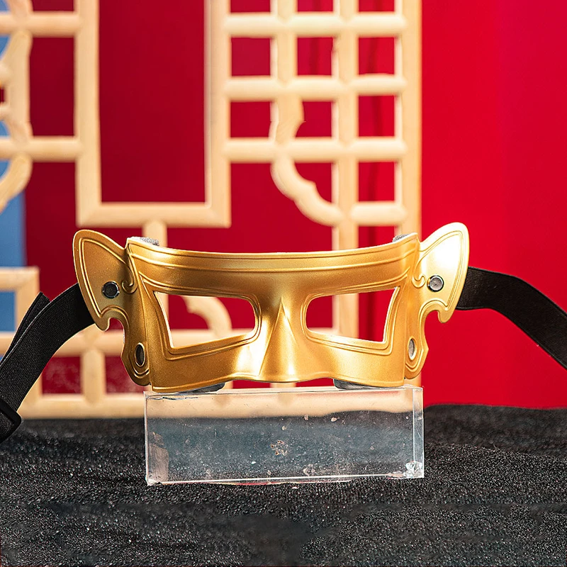 Maska maskaradowa męska rzymska grecka wenecka retro na pół twarzy akcesoria impreza cosplay bal studniówkowy Mardi Gras Halloween złota czarna