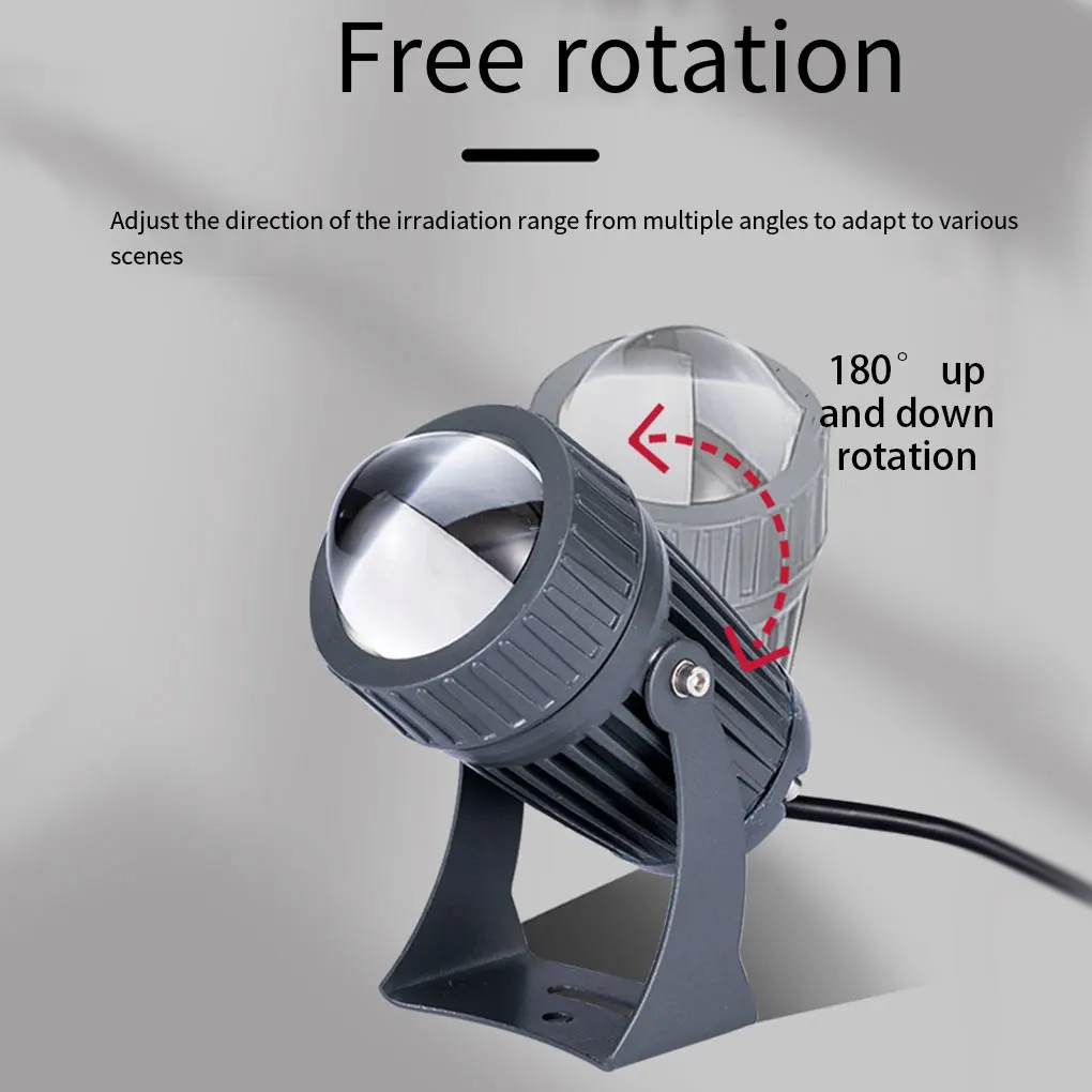 Versatile LED Wall Spotlights Outdoor Lighting Projects LED Landscape Lighting Spotlight Waterproof