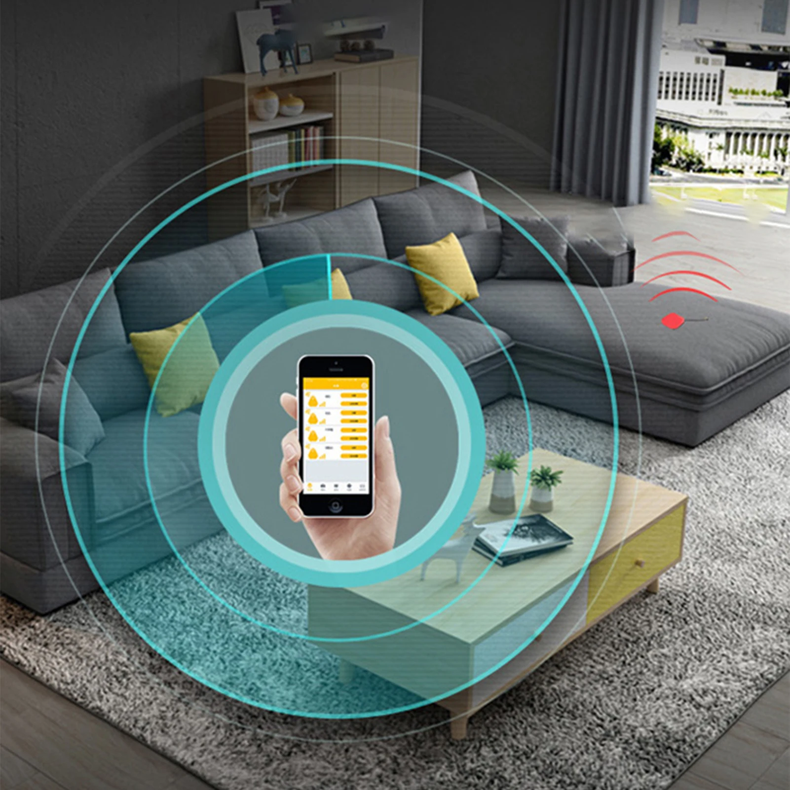 Inteligente sem fio GPS Tracker, Idoso Criança, Pet, Carteira, Chave, Carro, Sacos, Mala, Anti perdeu localizador, Alarme Finder