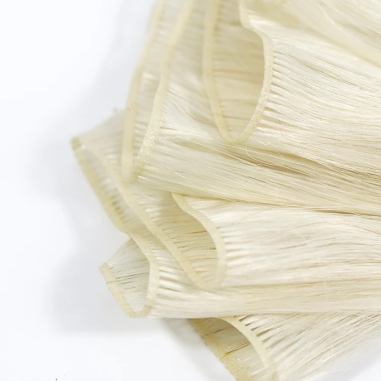 قسط 100% لحمة شعر بشرية شعر ريمي لا شعر قصير مزدوج مسحوب أنيق ينتهي وصلات شعر ألوان 1B/2/4/613 #5