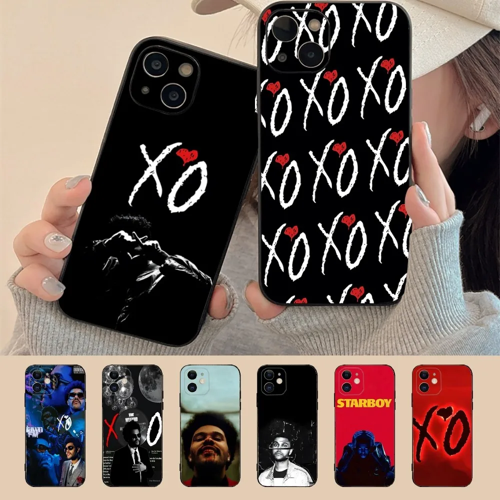 The W-Weeknd XO Singer Phone Case For Iphone 15 11 13 14 Pro Max 7 8 Plus X Xr Xs Max Se2020 12mini Cover Case