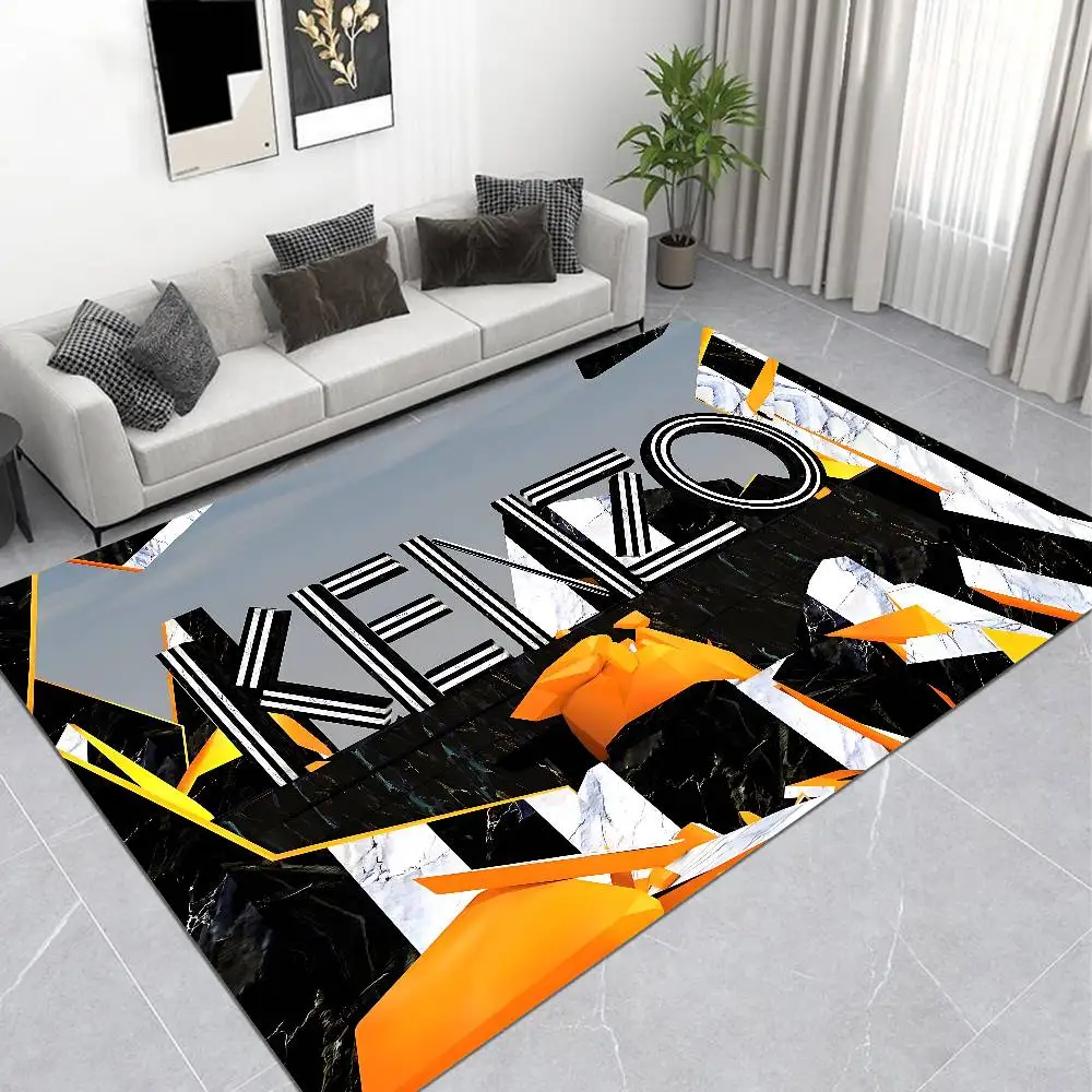 Imprint Tiger K-Kenzo Fashion Floor Mat Anti-slip Absorb Water Long Strip Cushion Bedroon Mat Alfombra