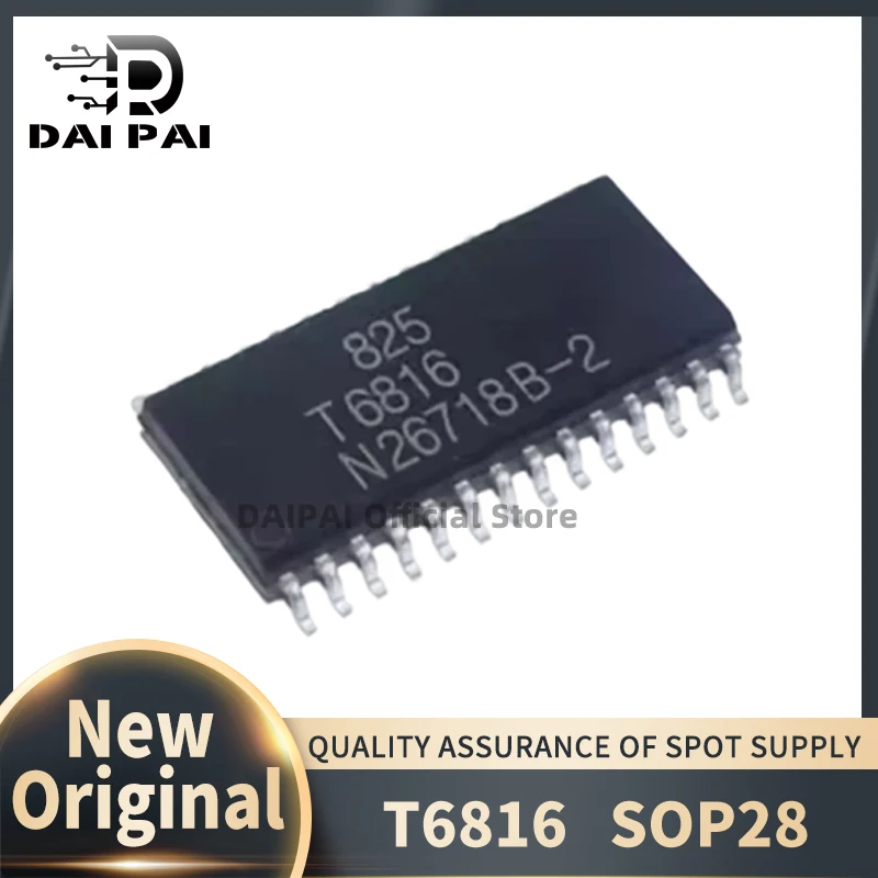 

(2-10 шт.) 100% новый оригинальный набор микросхем T6816 T6816-TIQY T6816-TIQ SOP-28