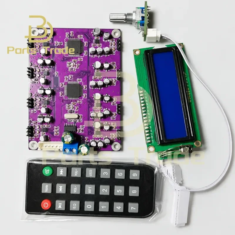 7.1 Channel Preamp Volume Control Board 8 Channel Digital Potentiometer for Audio Amplifier DIY