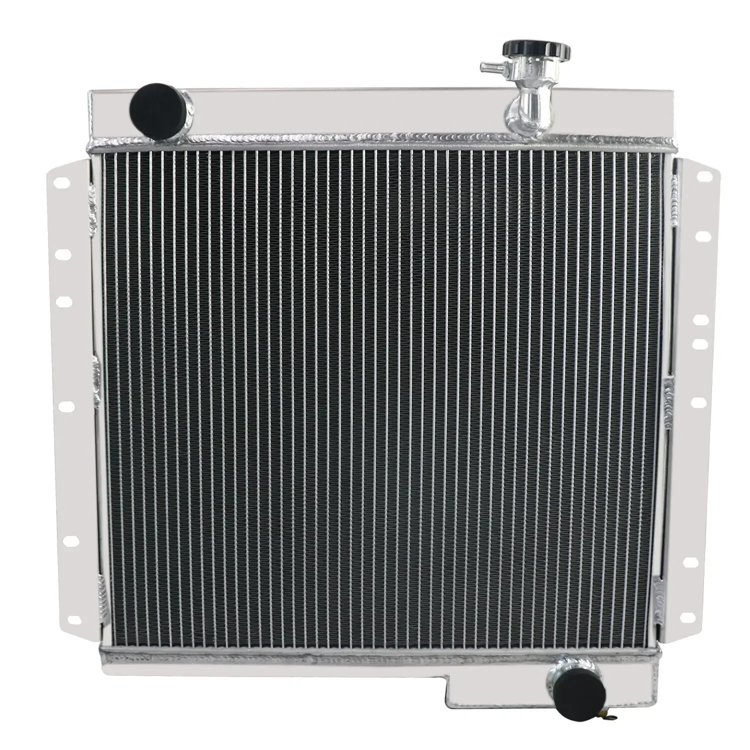 Aluminum 4 Row Radiator For 1968-1984 Toyota Land Cruiser FJ40 FJ45 3.9L 4.2L MT