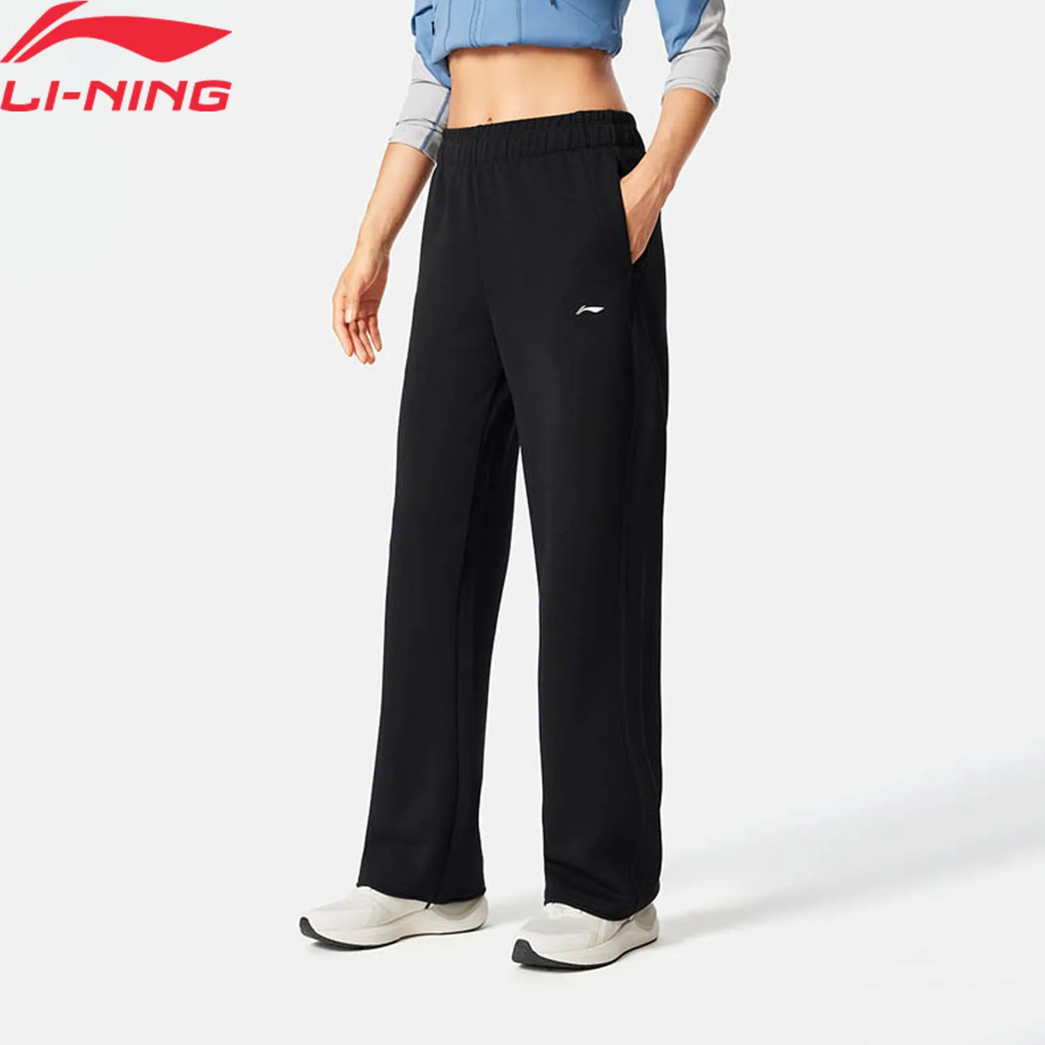

Li-Ning Women Training Pants 47%Modal 45%Polyester 8%Elastane Regular Fit Comfortable LiNing Fitness Trousers AKLV336