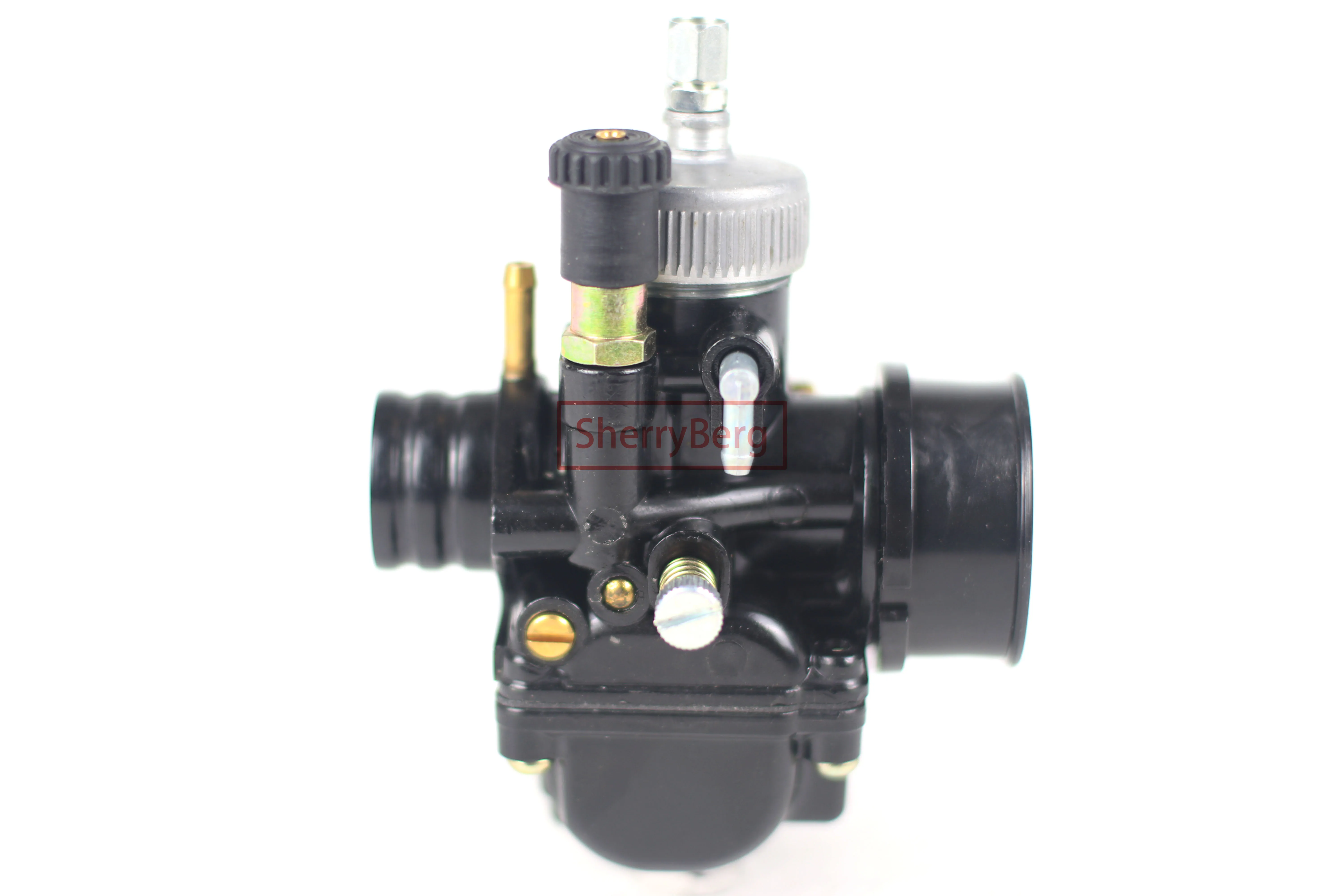 

SherryBerg Racing Karb for PHBG 19 phbg19.5 DS Black 19mm Carburetor Carb Dellorto manual Choke Moped scooter for Garelli Peugot
