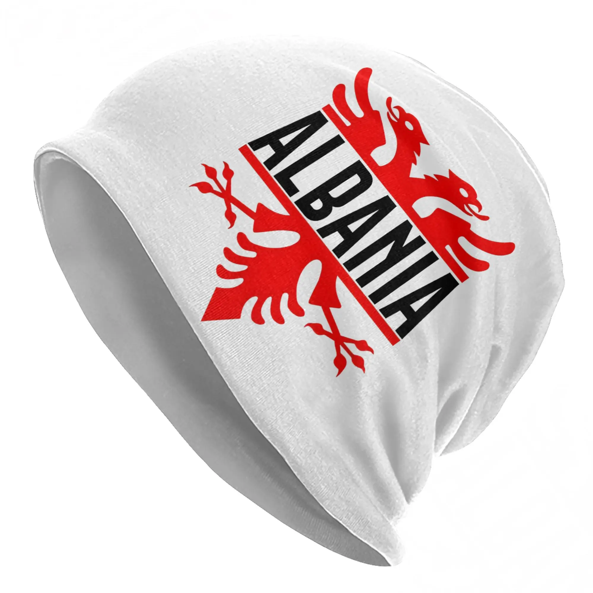 

Albania Caps Goth Unisex Outdoor Skullies Beanies Hat Summer Warm Thermal Elastic Bonnet Hat