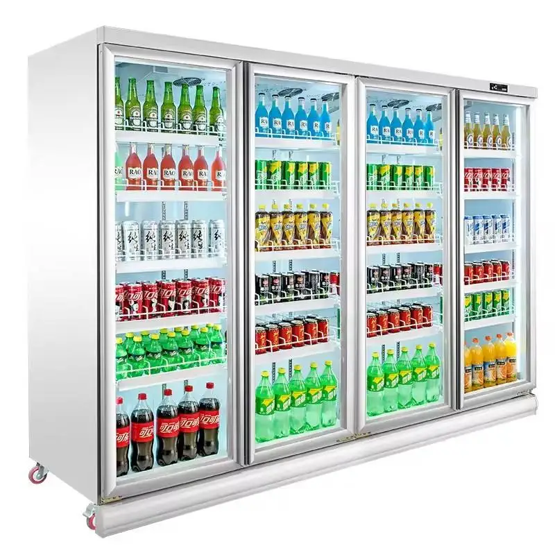Three-door/Two-door Fresh-keeping Refrigerator, Frost-free Freezer, Fruit Air Curtain Cabinet.Iced Beverage Cooler
