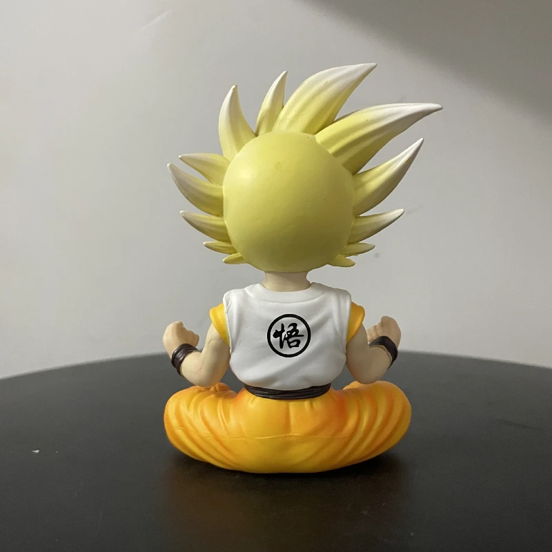 12 センチメートルドラゴンボール幼年シリーズ Q バージョン孫悟空アニメフィギュアカカロットデスクデスクトップ装飾装飾コレクションおもちゃ