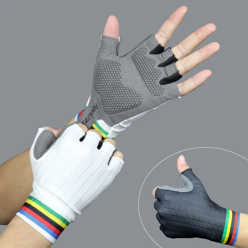 Sports Aero Cycling Gloves Men Women Five Color Bike Gloves Luvas Guantes Ciclismo