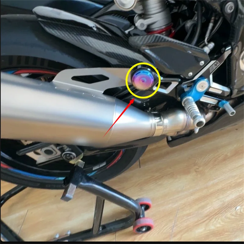 S-PARTS für BMW Motorrad Auspuffrohr-Befestigungsschrauben aus Titan Universelle Titanschrauben für Hebeösen – Detail 7