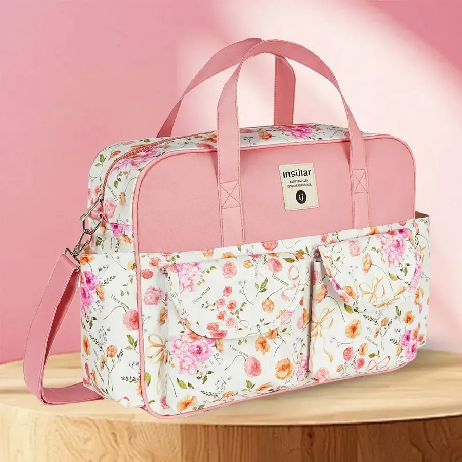 Pregnant Women's Multifunctional Crossbody Bag Fashionable Waterproof Mother and Baby Bag Hand-held Delivery Bag Mother Bag