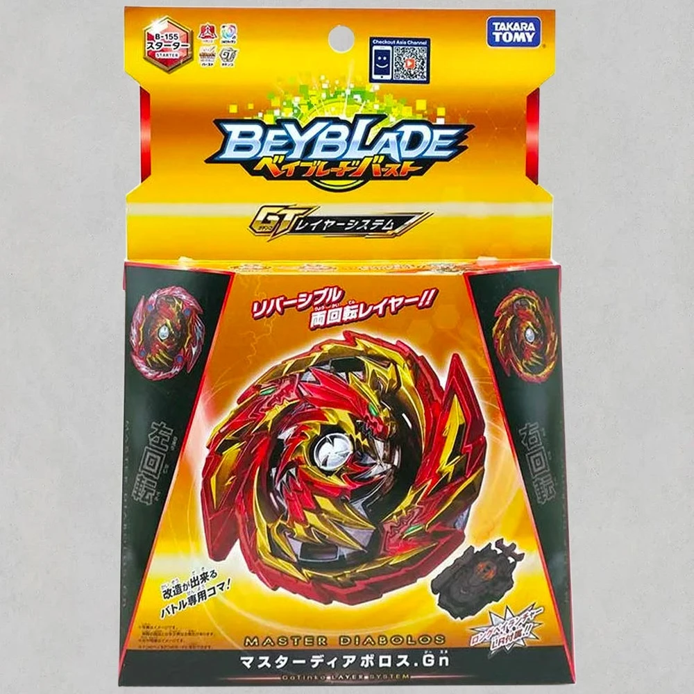 ORIGINAL TAKARA TOMY GT B-155 starter Master Diabolos.GN