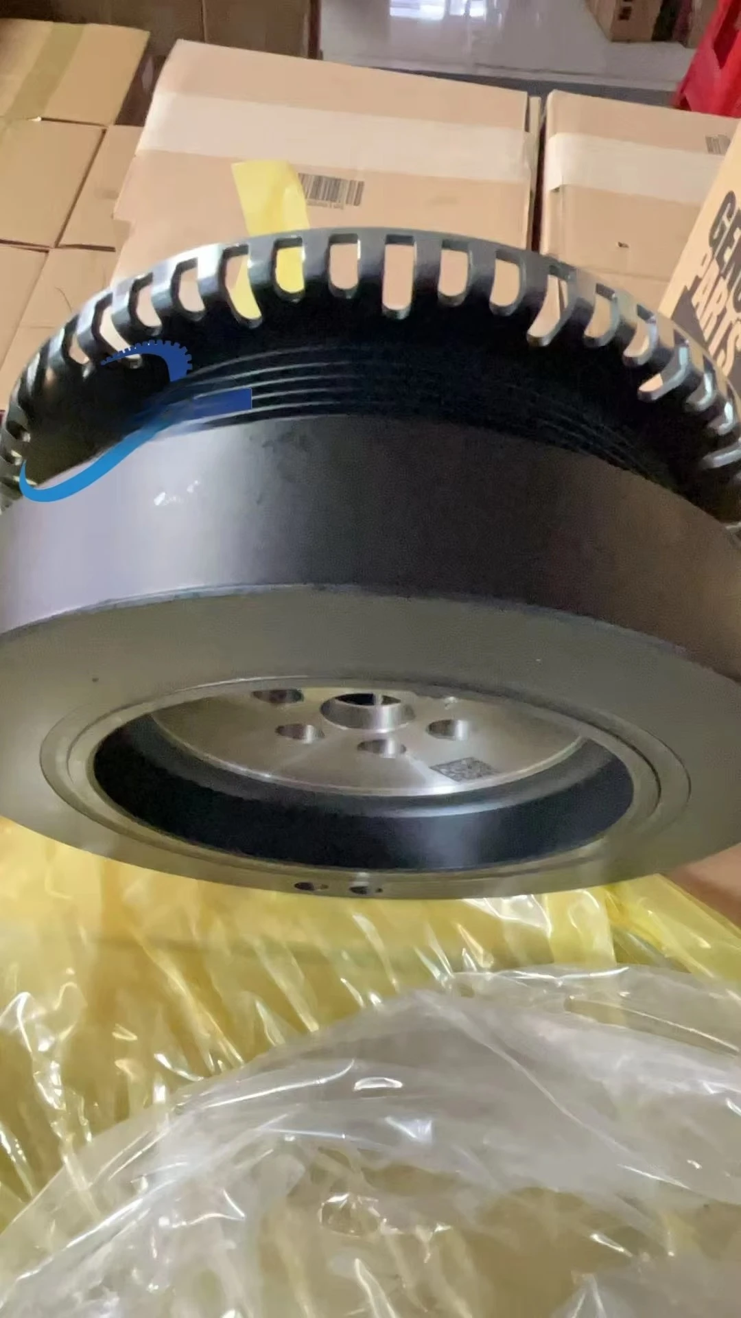QSB7 Engine Pulley Replacement Parts for R225LVS Excavators - Construction Machinery Parts