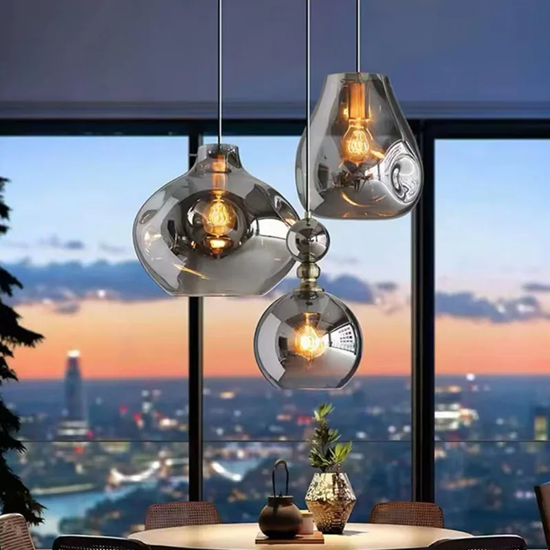 

2025 Modern Home Decor Led Lights Pendant Light Lamps For Living Room Chandeliers For Dining Room Hanging Light Indoor Lighting