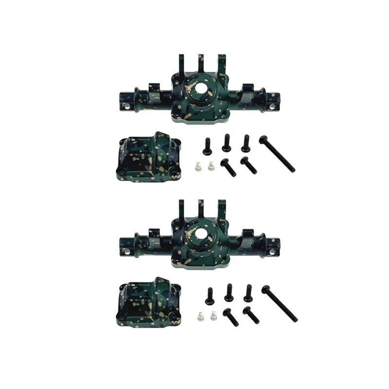 1/18 H18P RC Car Parts Metal Upgrade Front Rear Axle Housing  Modification Accessory