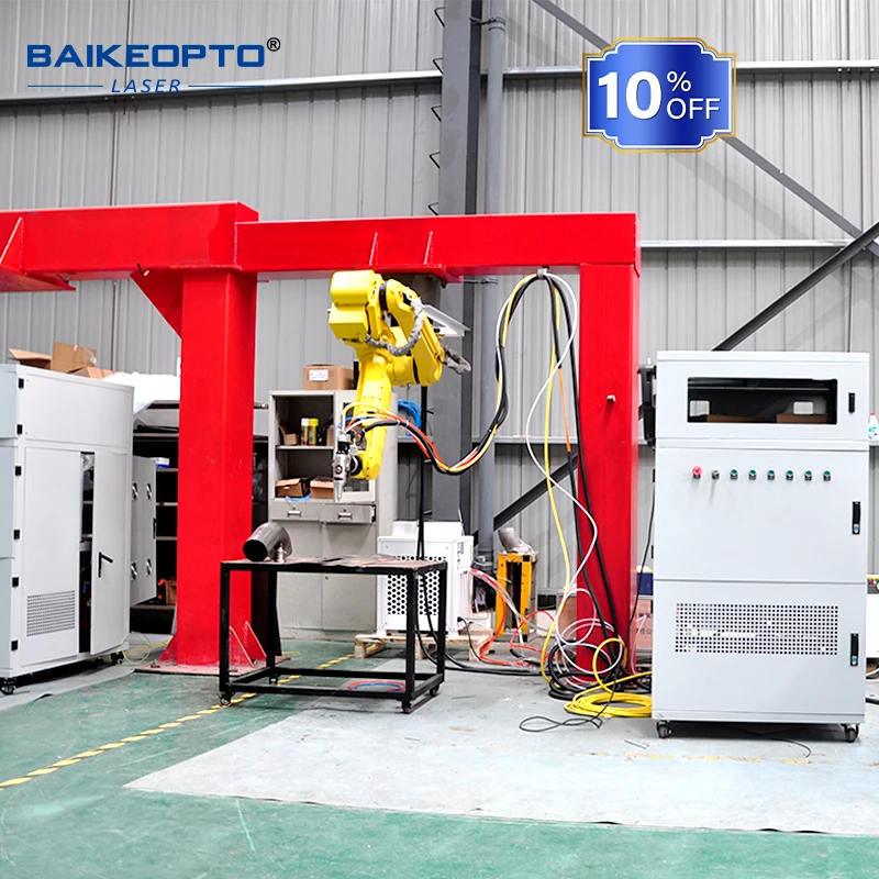 BK-RC3000 Unmatched Accuracy Farlack 3D Robot Integrated 3000W Large-Scale Cutter with 1m*0.8m Worktable