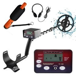 Hot Sell Metal Detector TC300  TC 200 Underground Detectors Pinpointer Treasure Hunter Gold Depth Digger