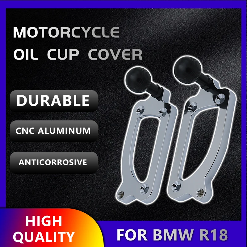 

for BMW R18 R18B R18TC Upper Pump Cover With Hand Bracket Ball Head Hydraulic Brake Oil Cup Decorative Cover