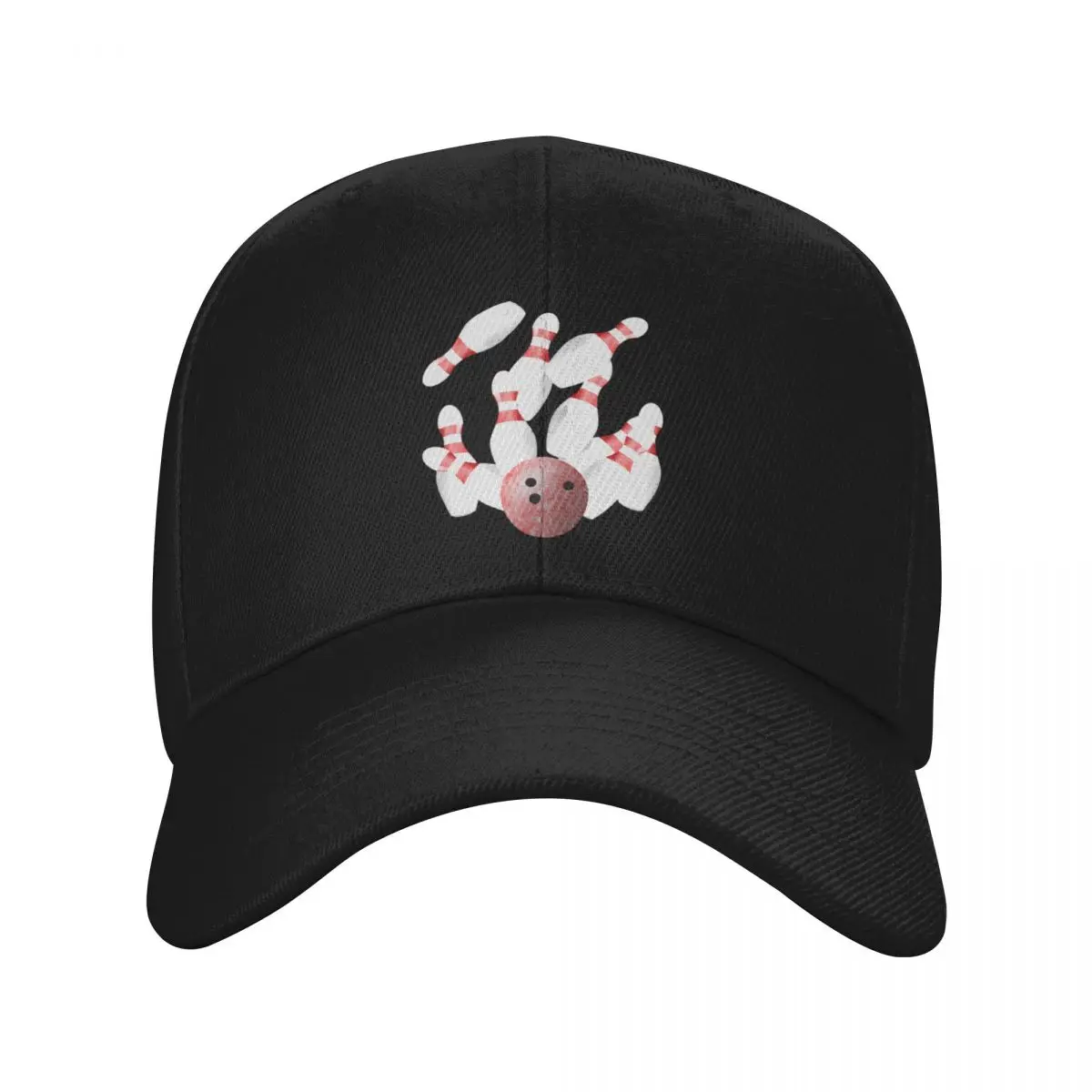 Ten-pin bowling strike Baseball Cap Custom Cap Kids Hat Men Golf Wear Women's