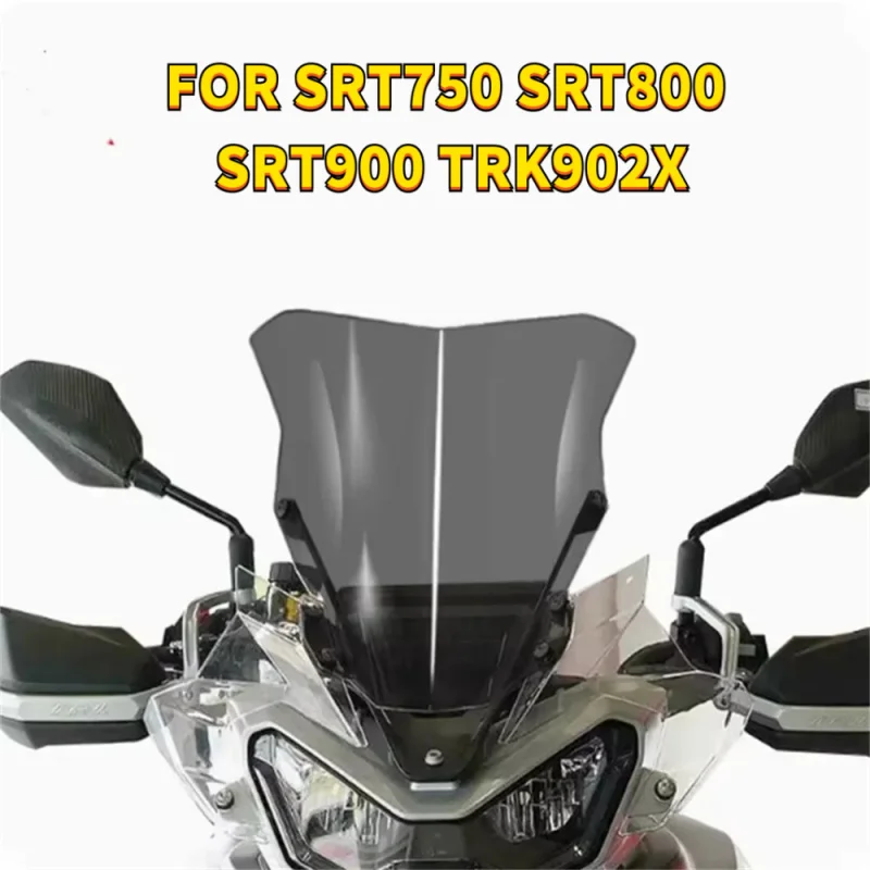 

Для QJMOTOR SRT750 SRT800 SRT900 Модификация высокого лобового стекла для Benelli TRK902X Лобовое стекло нагрудное защитное лобовое стекло